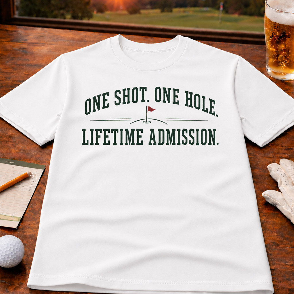 One Shot One Hole Golf T-Shirt