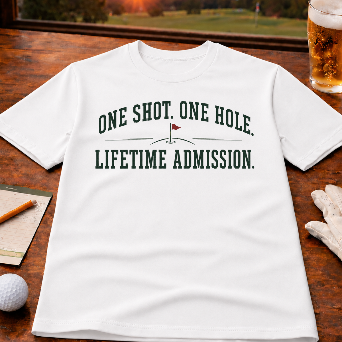 One Shot One Hole Golf T-Shirt