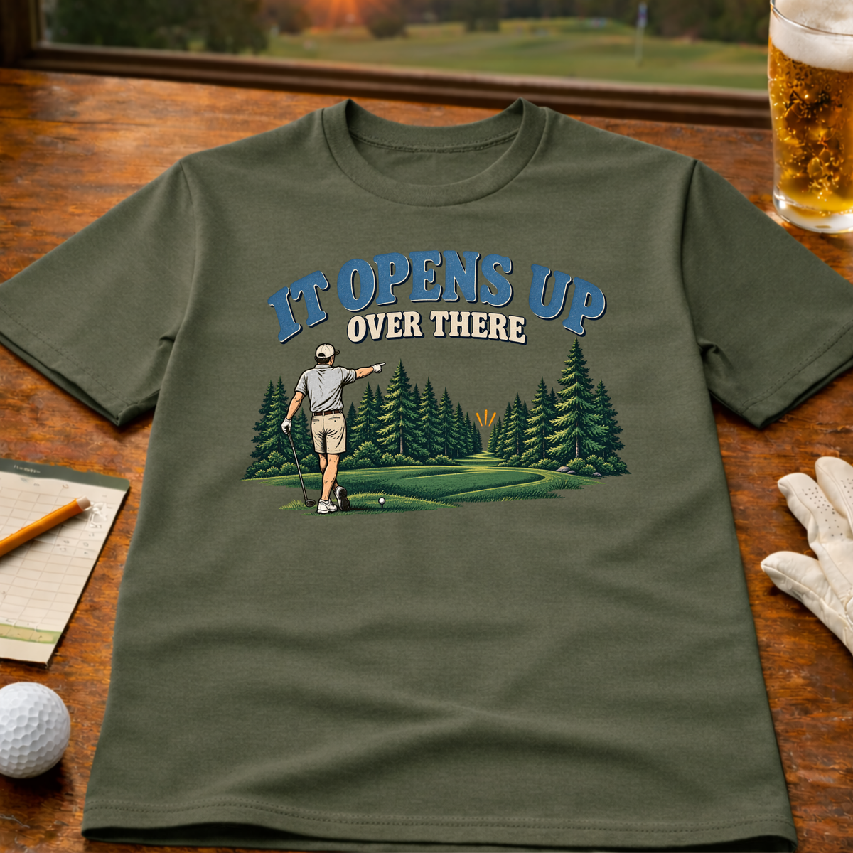 It Opens Up Golf T-Shirt