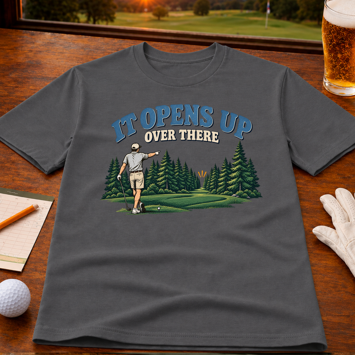 It Opens Up Golf T-Shirt