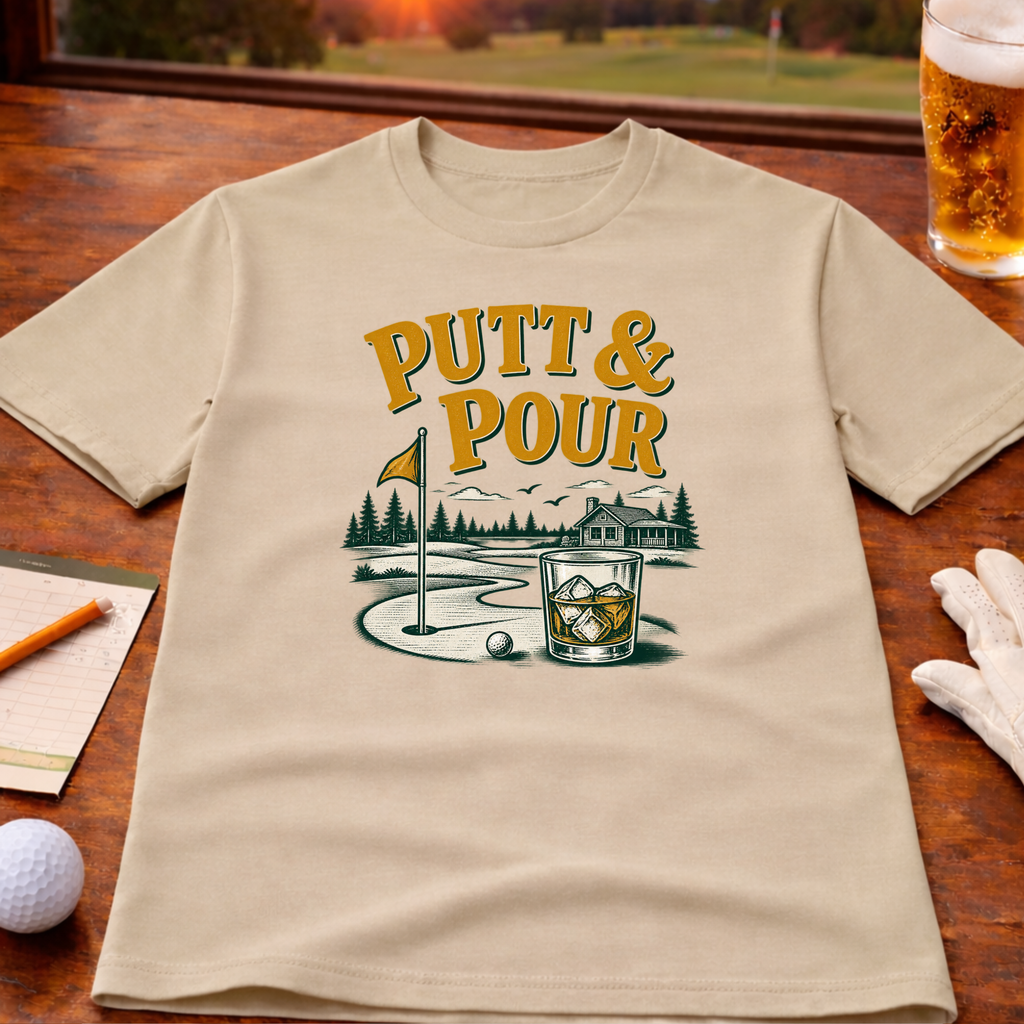 Putt & Pour Golf T-Shirt