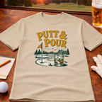 Putt & Pour Golf T-Shirt