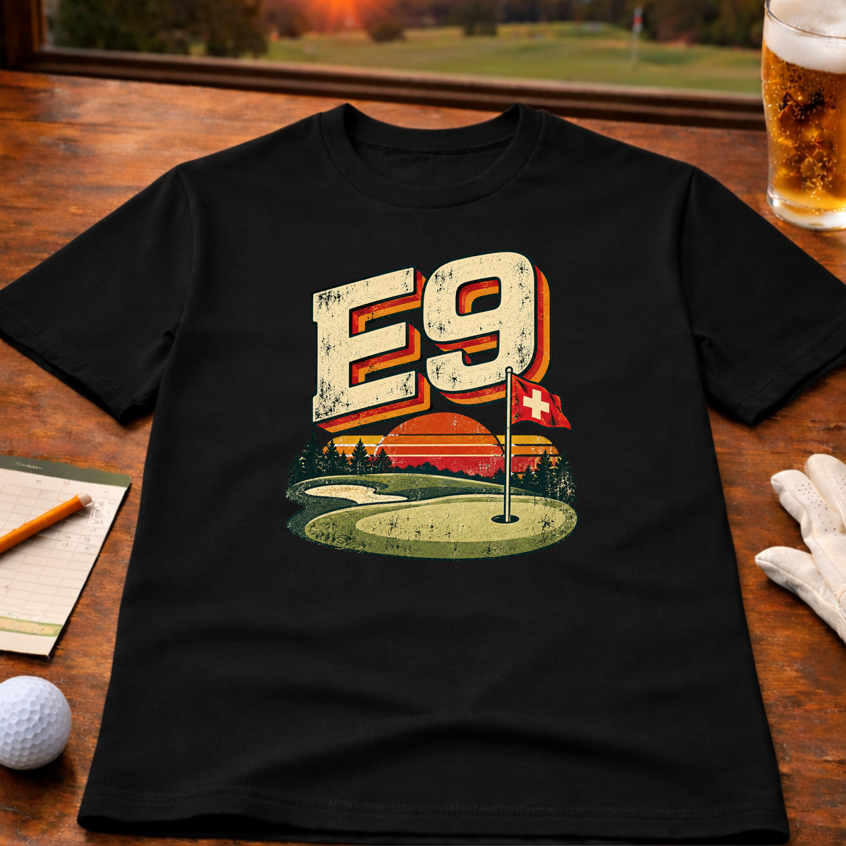 E9 Emergency Nine Golf T-Shirt