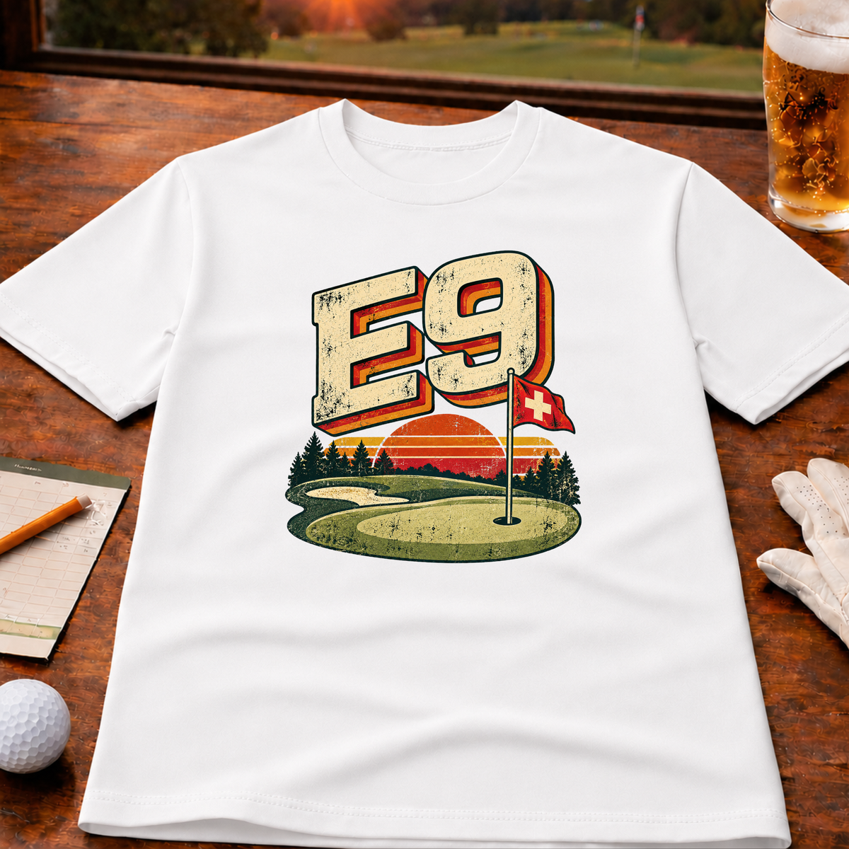 E9 Emergency Nine Golf T-Shirt