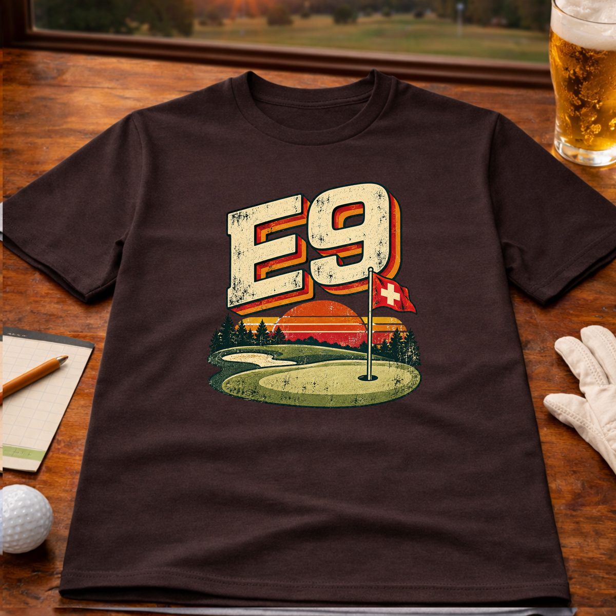 E9 Emergency Nine Golf T-Shirt
