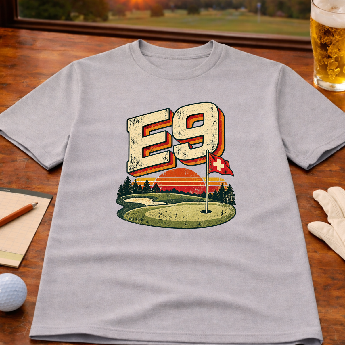 E9 Emergency Nine Golf T-Shirt