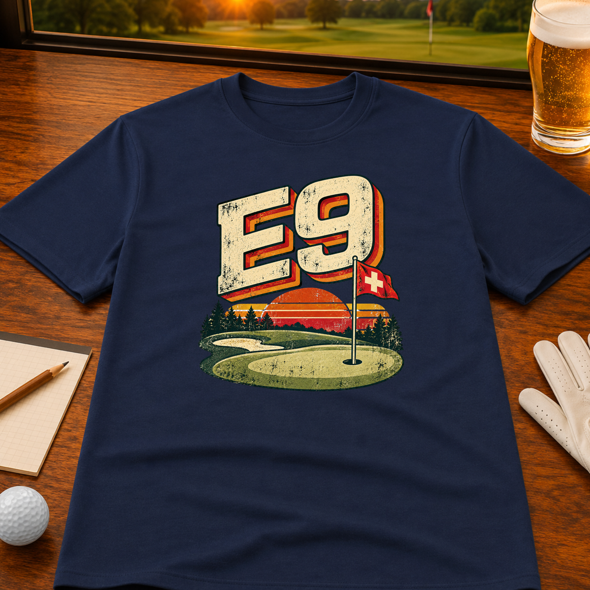 E9 Emergency Nine Golf T-Shirt