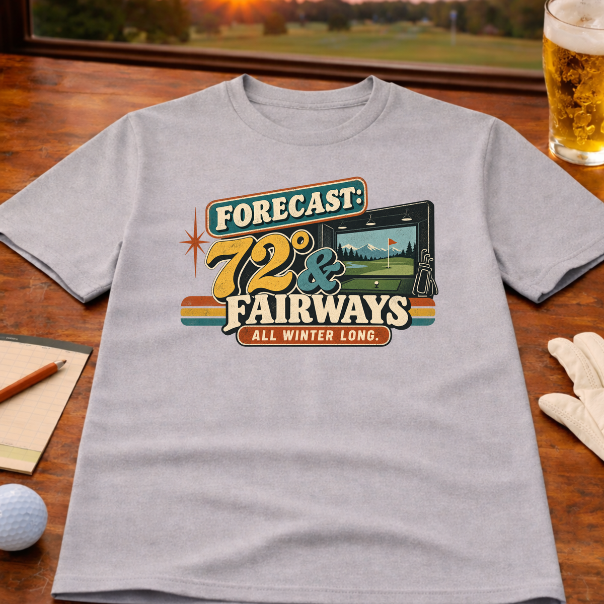 72° & Fairways Golf T-Shirt