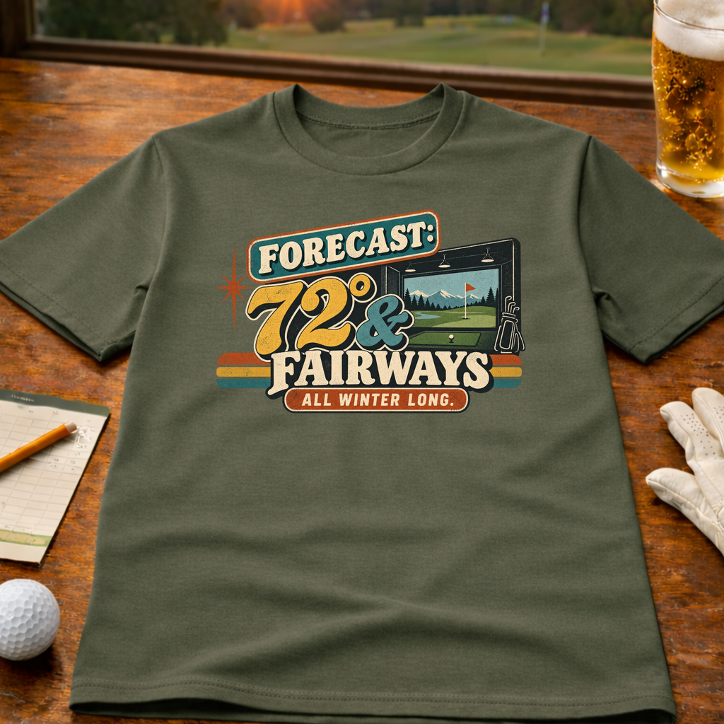 72° & Fairways Golf T-Shirt