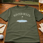 Winter Rules Golf T-Shirt