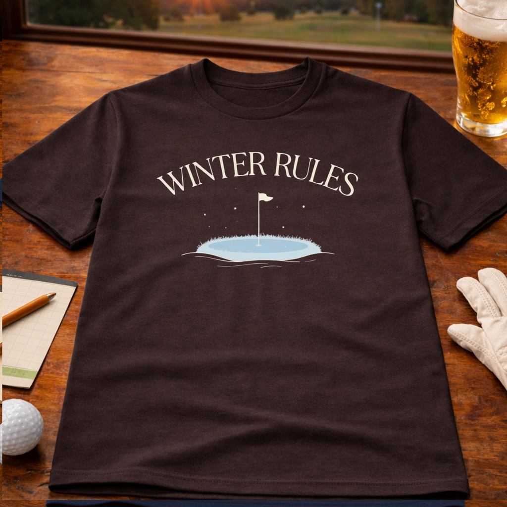 Winter Rules Golf T-Shirt