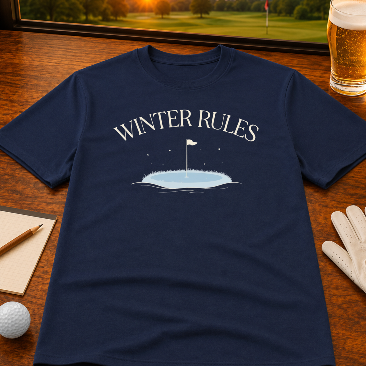 Winter Rules Golf T-Shirt