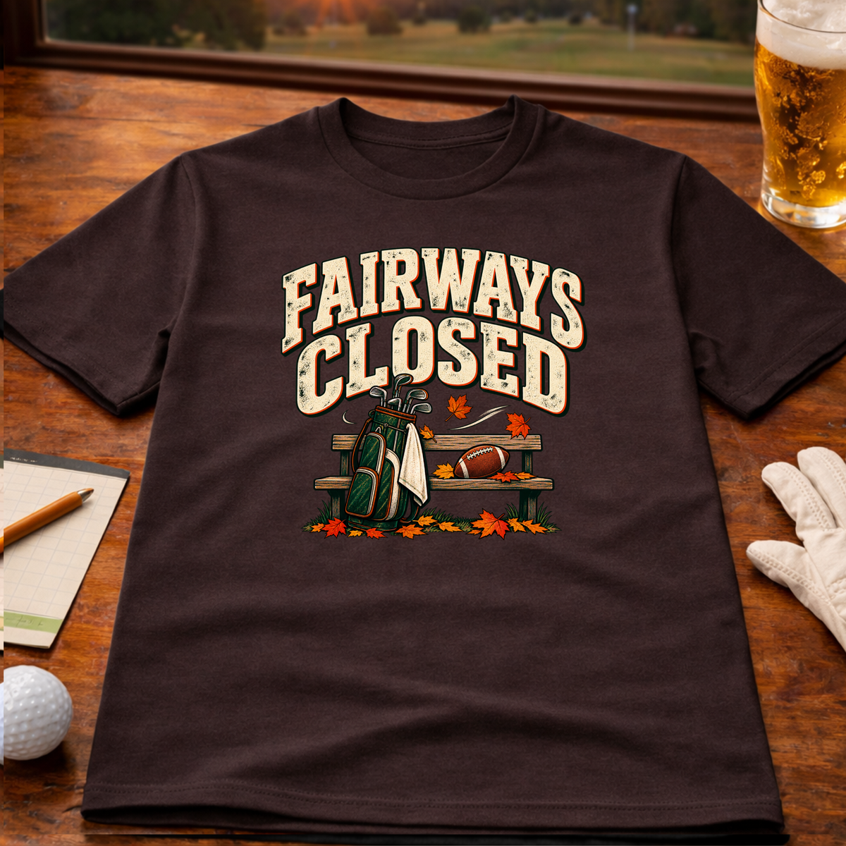 Fairways Closed Golf T-Shirt