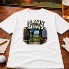 Playin' As It Thaws Indoor Golf T-Shirt