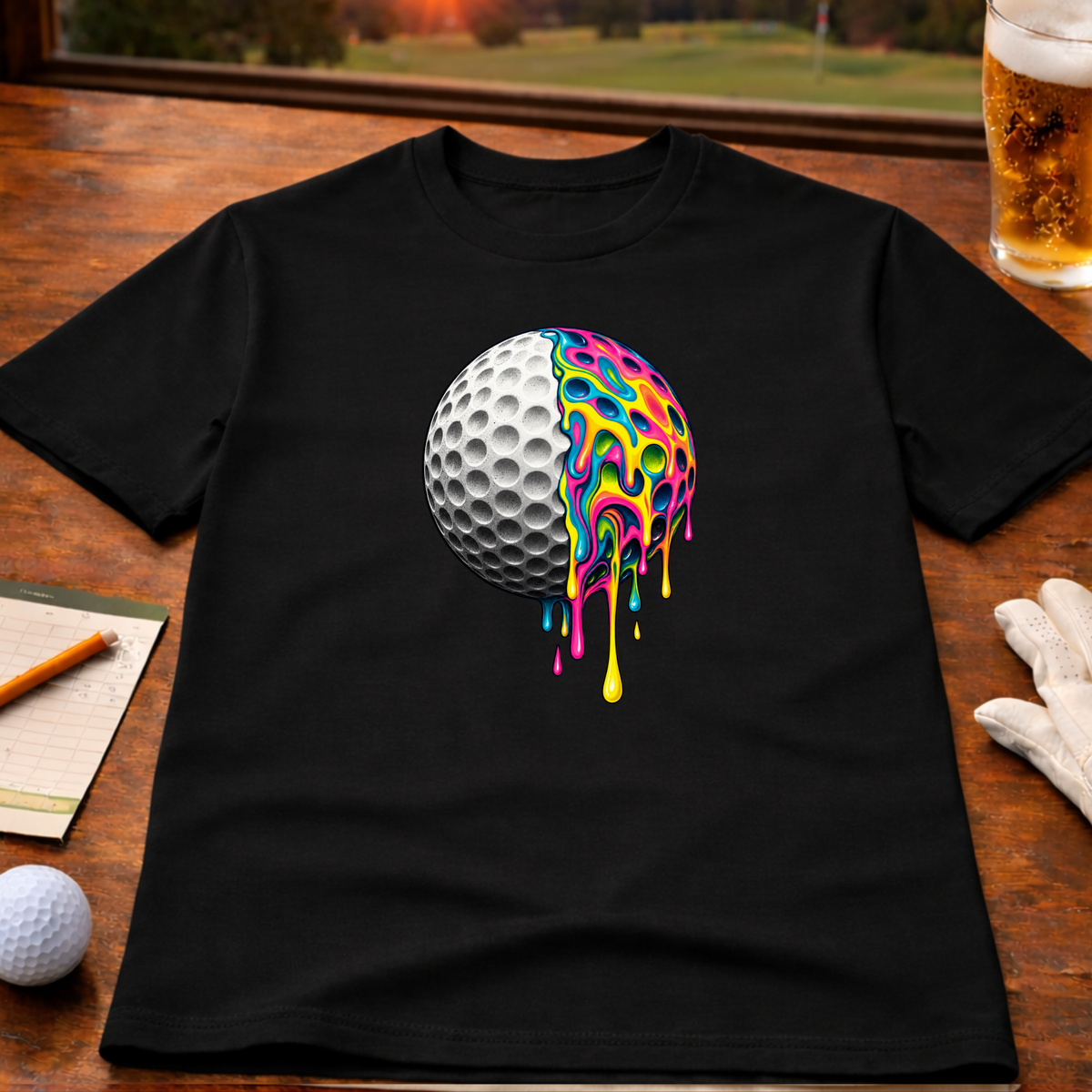 Psychedelic Golf T-Shirt
