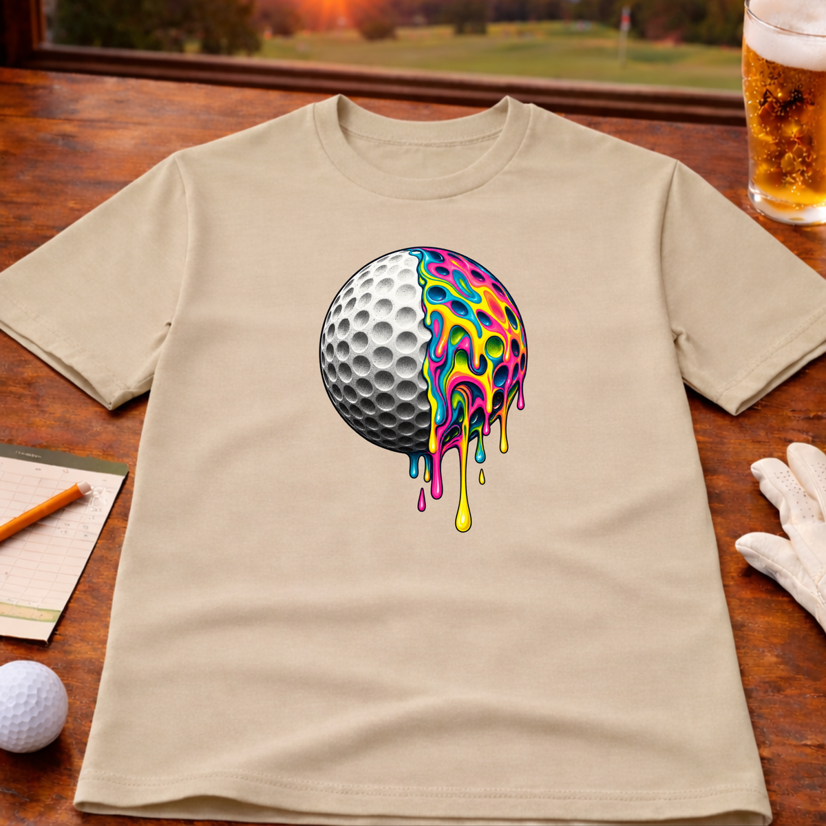 Psychedelic Golf T-Shirt