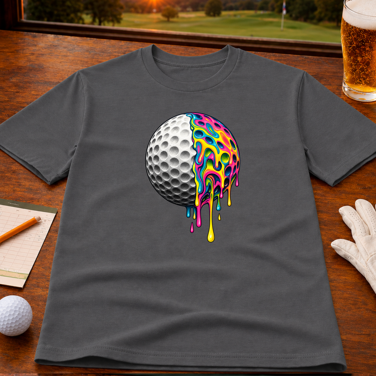 Psychedelic Golf T-Shirt
