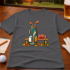 Seasons Change - Aqua & Orange Golf T-Shirt