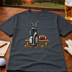 Seasons Change - Black & Silver Golf T-Shirt
