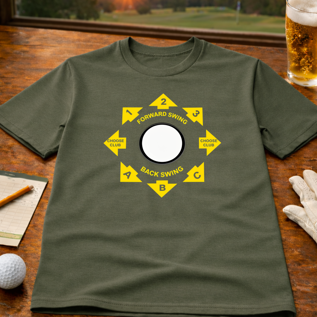 Dial It In Indoor Golf T-Shirt