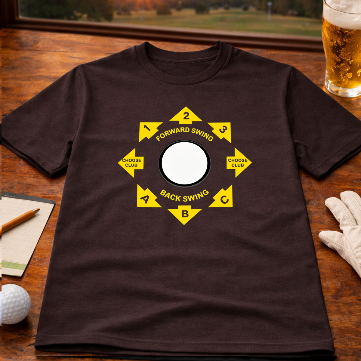 Dial It In Indoor Golf T-Shirt