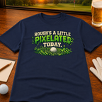 Pixelated Rough Indoor Golf T-Shirt