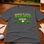 Pixelated Rough Indoor Golf T-Shirt