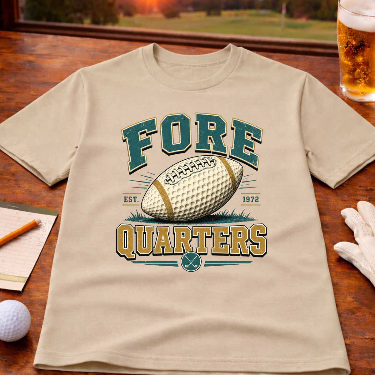 Fore Quarters Golf T-Shirt
