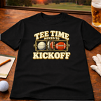 Tee Time to Kickoff Golf T-Shirt