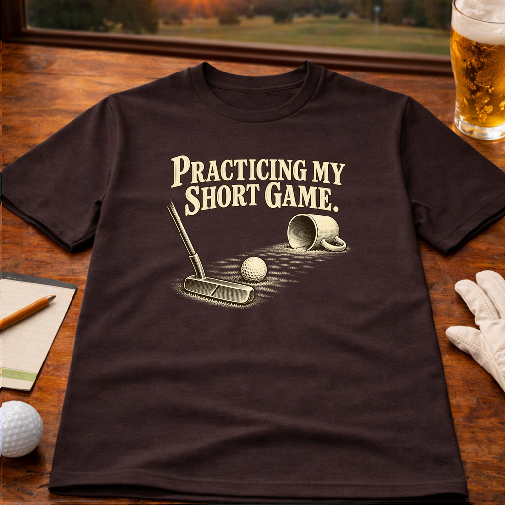 Practicing My Short Game Golf T-Shirt