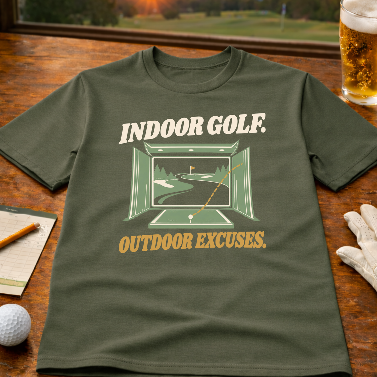 Same Excuses, New Turf Golf T-Shirt