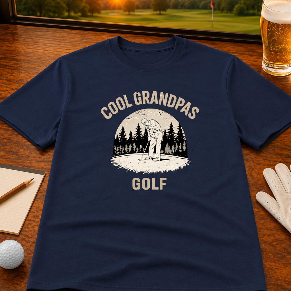 Cool Grandpa's Golf T-Shirt