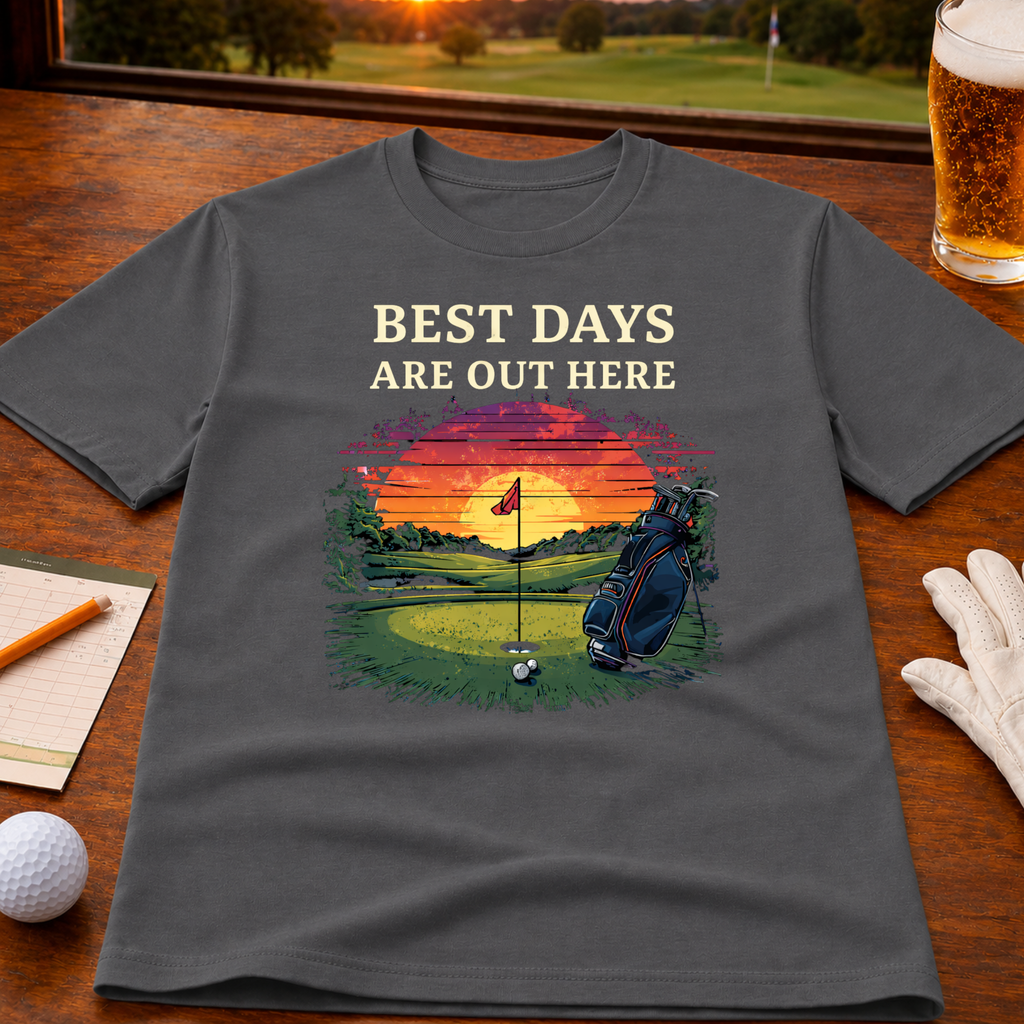 BEST DAYS ARE OUT HERE T-SHIRT