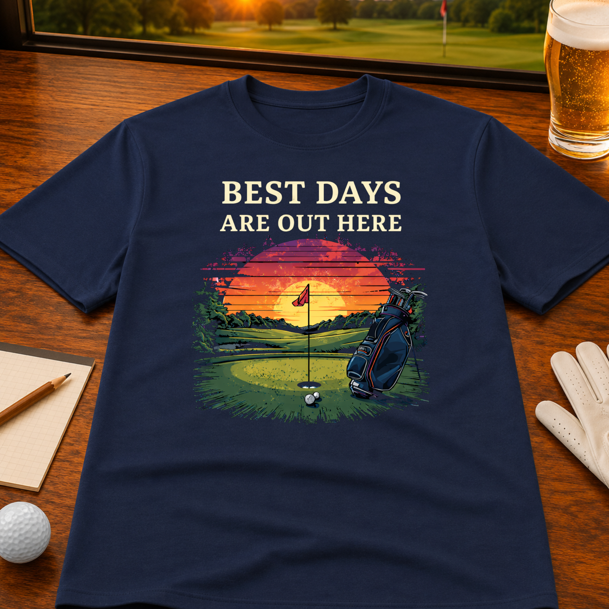 BEST DAYS ARE OUT HERE T-SHIRT