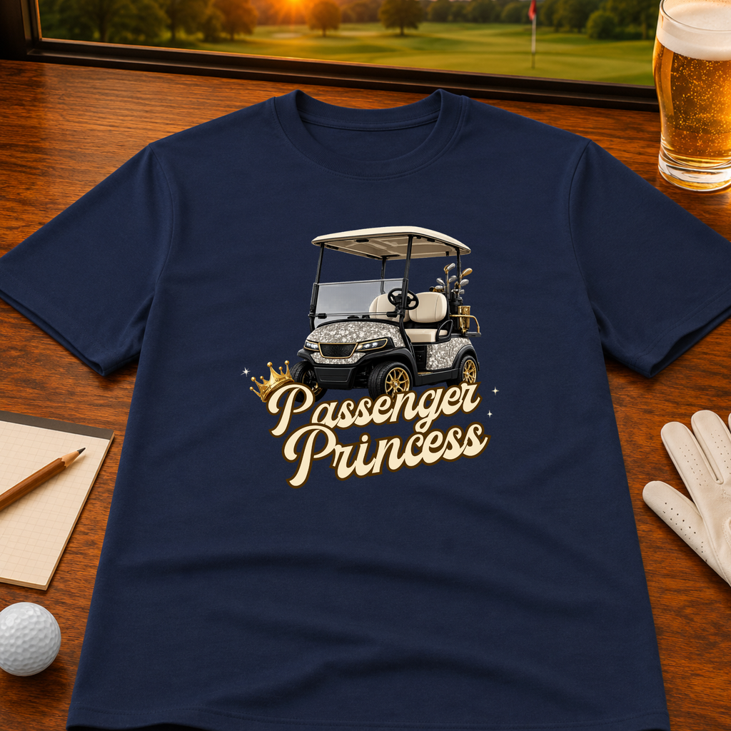 Passenger Princess – Golf Cart Lifestyle T-Shirt