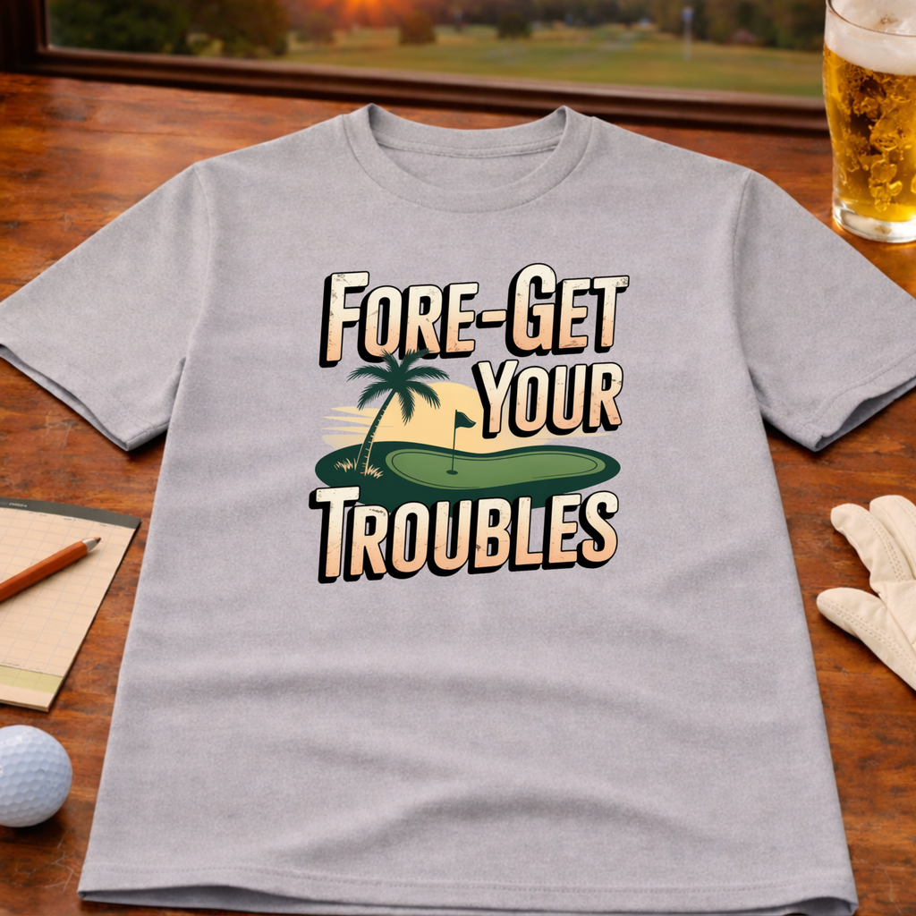 Fore-Get Your Troubles - T-Shirt