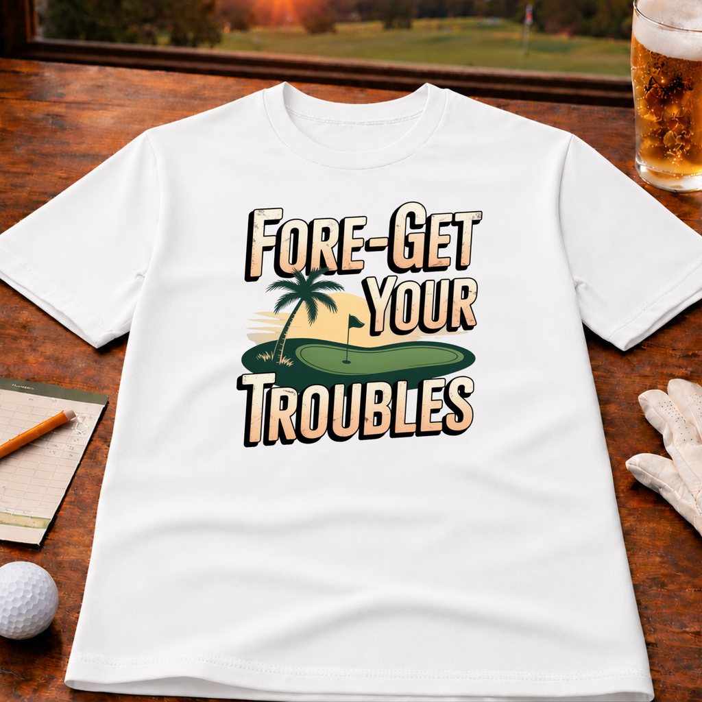 Fore-Get Your Troubles - T-Shirt